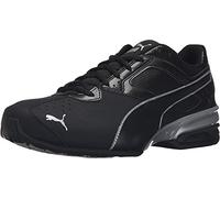 PUMA Men's Bowl 6 Sneaker, Black Silver, 11 UK