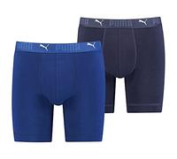 PUMA Men's Boxer, Blue Combo, XL (Pack of 2)