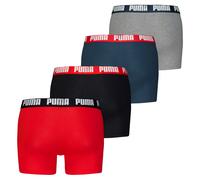 Puma Men's Boxer Shorts, 4-Pack - Basic Boxer ECOM, Cotton Stretch, Everyday...