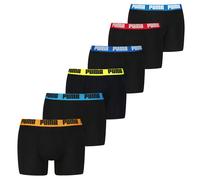Puma Mens Boxer Shorts 6-Pack Basic ECOM Stretch Cotton