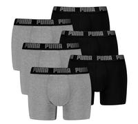 Puma Men's Boxers, 6 Pack - Everyday Basic Boxers 6P, Cotton Stretch,...