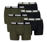 Puma Men's Boxers, 6 Pack - Everyday Basic Boxers 6P, Cotton Stretch,...