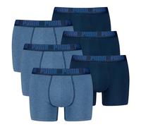 Puma Men's Boxers, 6 Pack - Everyday Basic Boxers 6P, Cotton Stretch,...