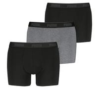 Puma Mens Boxershorts 3 Pack - Boxer 3P Cotton Stretch Logo, Solid