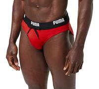 Puma Logo Swimming Brief Red L Men