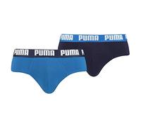 PUMA Men's BRIEF, True Blue, L (pack of 2)