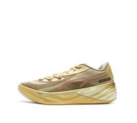 Puma Men's Brown Basketball Shoes All Pro Nitro CNY, Brown, 6.5 UK