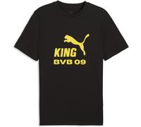Puma Mens Bvb King T-shirt Licensed Short Sleeve