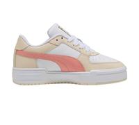 Puma Mens CA Pro Classic II Leather Trainers - White/Pink - 8 UK - White/Pink - 100% Mixed