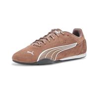PUMA Men's Catch Shoes Sneaker, Flat Bronze-puma White, 10.5 UK
