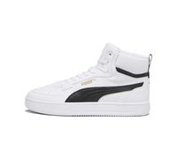 PUMA Men's Caven 2.0 Mid_discontinue Sneaker, Puma White-puma Black-gold, 8.5 UK