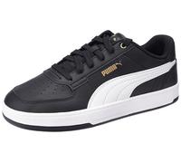 PUMA Men's Caven 2.0 Sneaker, Puma Black-puma White-gold, 8 UK