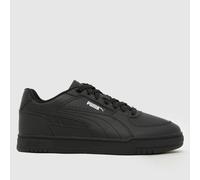 PUMA Men's Caven III Trainers in Black & Silver, Size: 11 UK 11 (EU 46)