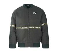 Puma Mens Checked Heavyweight Bomber JacketXXS Black SY2424