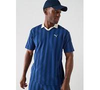 Puma Mens Class Relaxed Pinnacle Polo, Blue, Size Xs, Men Blue
