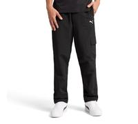 PUMA Men's Classics Woven Cargo Pants Casual Black Ss25, Large
