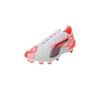 PUMA Mens Cloud Ultra Ultimate Firm Ground Football Boots White Red