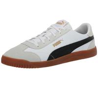 PUMA Mens Club 5v5 Sneaker, Puma White-puma Black-feather Gray, 8