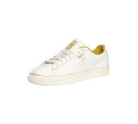 PUMA Men's Clyde The Neverworn Leather Trainers, Frosted Ivory/Alpine Snow, 10.5 UK