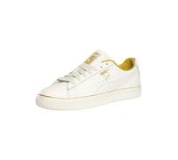 PUMA Men's Clyde The Neverworn Leather Trainers, Frosted Ivory/Alpine Snow, 7.5 UK