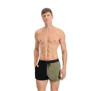 PUMA Mens Colour Block Short Shorts Board Shorts, Moss Green Combo, Small