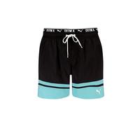 PUMA Men's Colour Block Shorts, Black, S
