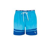 PUMA Men's Colour Block Shorts, Blue Combo, XXL
