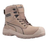 Puma Mens Conquest Leather Safety Boots - Stone - 6.5 UK - Stone