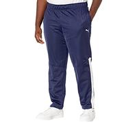 PUMA Men's Contrast Pant 2.0 Sweatpants, Peacoat/White, XL Big Tall