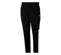 PUMA Men's Contrast Pants (Available in Big & Tall) Sweatpants, Black/White, XXL