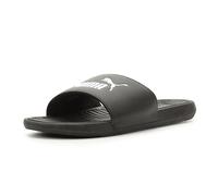PUMA Men's Cool Cat 2.0 Slide Sandal, Black/White, 6 UK