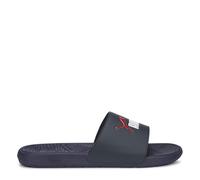 Puma Unisex Adults Cool Cat 2.0 Slide Sandals, Parisian Night-Puma White-Puma Red, 8 UK