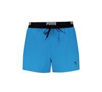 Puma Men's Corte Two Shorts with Logo for Men Swimming Trunks, Black, XXL EU, Blue, S