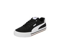 PUMA Men's Court Classic Vulc Slip On Shoes, White, 11.5, Black/Black, 10 UK