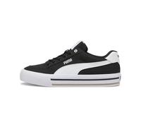 PUMA Men's Court Classic Vulc Sneaker, Black/White, 8.5 UK