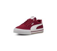 PUMA Men's Court Classic Vulc Sneaker, Dark Crimson White, 7.5 UK