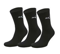 PUMA Mens Crew Socks Regular Cushioned Sole Soft Cotton Rich Gym Sports 3 PAIRS