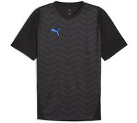 Puma Mens Cup T Shirt in Black/Blue - Size Medium