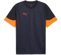 Puma Mens Cup T Shirt in Navy/Orange - Blue - Size Small