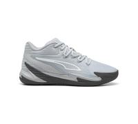 PUMA Men's Dagger Basketball Shoes Sneaker, Platinum Gray/Dusky Gray/White, 13 UK