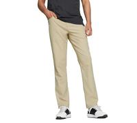 PUMA Men's Dealer 5 Pocket Pant Golf, Alabaster, 35W x 32L