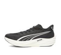 Puma Men's Deviate NITRO 4 Sneaker Black/White/Silver