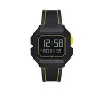 PUMA Men's Digital Quartz Watch with Plastic Strap P5024