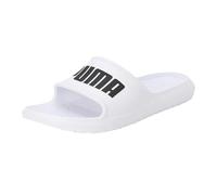 Puma Men's Divecat Lite Sliders - White/Black - 5 UK - White/Black - 90% Synthetic/10% EVA