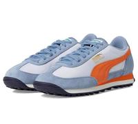 PUMA Men's Easy Rider Vintage Shoes Sneaker, Silver Mist/Rickie Orange, 11 UK