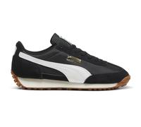 PUMA Men's Easy Rider Vintage Sneaker, Black/White, 8