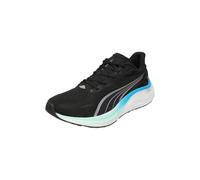 PUMA Mens Electrify Nitro 4 Road Running Shoe, Puma Black Mint Melt Speed Blue, 10.5 UK