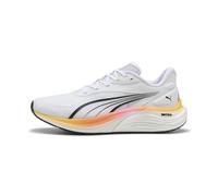 PUMA Men's Electrify Nitro 4 Running Shoes, Puma White-poison Pink-sun Stream, 11.5