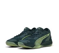 Puma Mens Eliminate Nitro Sqd 4 Handball Trainers in Green Terrain - Size UK 8