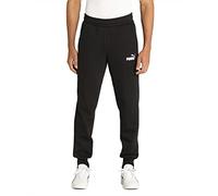 PUMA Men's ESS Logo Pants FL Cl Trousers, Black, XXXL